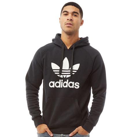 adidas originals zwart capuchon|Zwarte adidas Originals Hoodies voor heren online kopen .